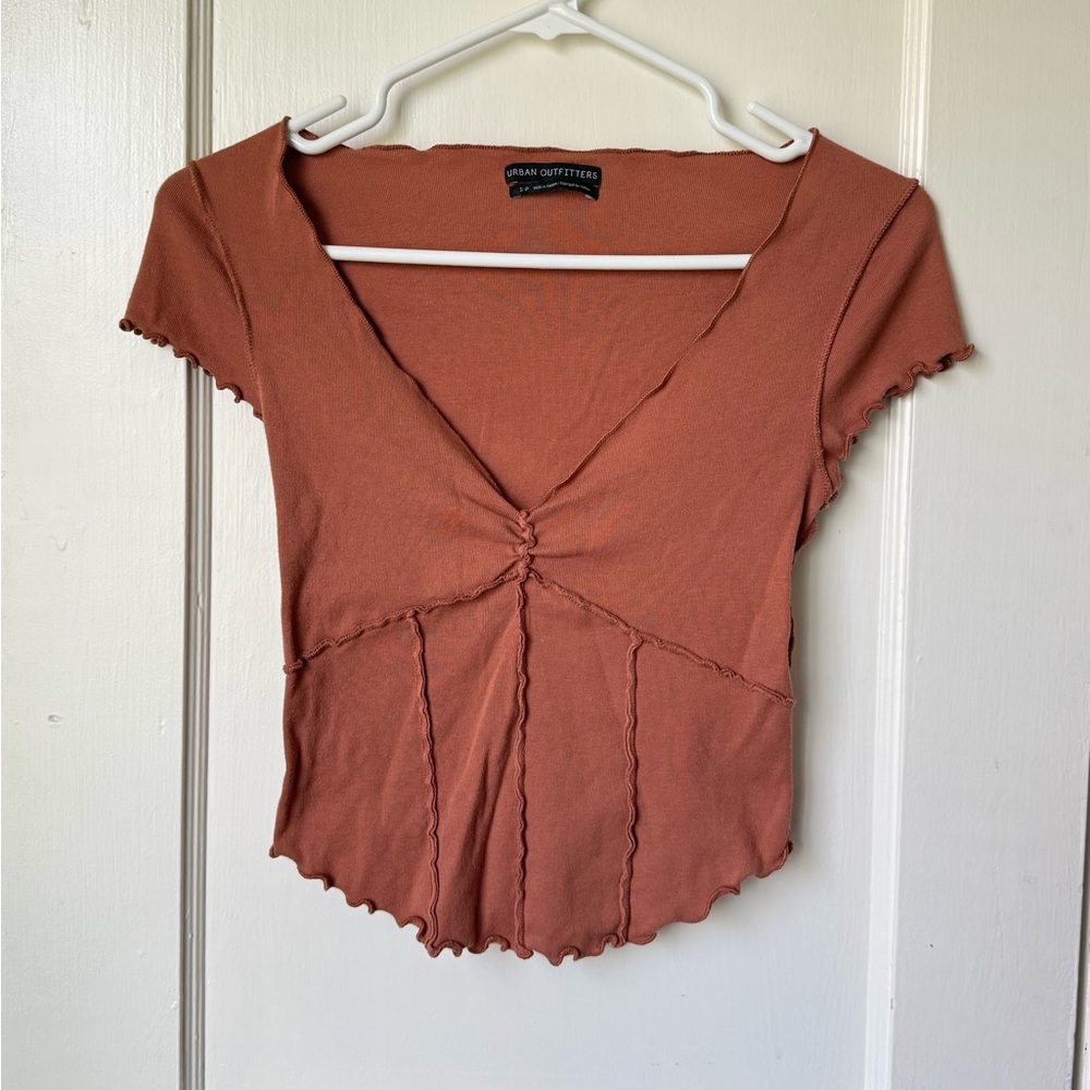 Urban outfitters brown baby tee